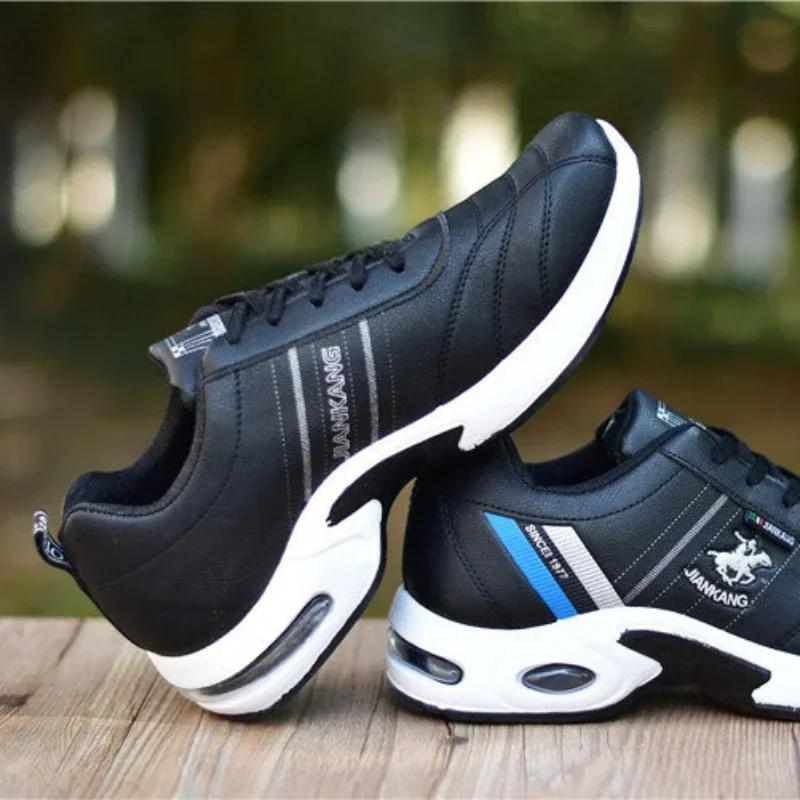 Male Running Shoes Air Cushion Men's Sneakers Large Size 47 Breathable Men's Shoes Fashion Platform Sport Shoes for Men Male