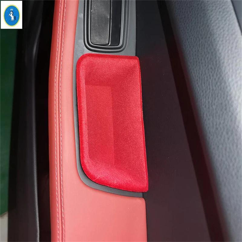 Per Porsche Macan 2014- Organizer per Auto Scatola Portaoggetti Maniglia Porta Protezione Bracciolo Porta Anteriore Posteriore Porta Chiavi Telefono Accessori