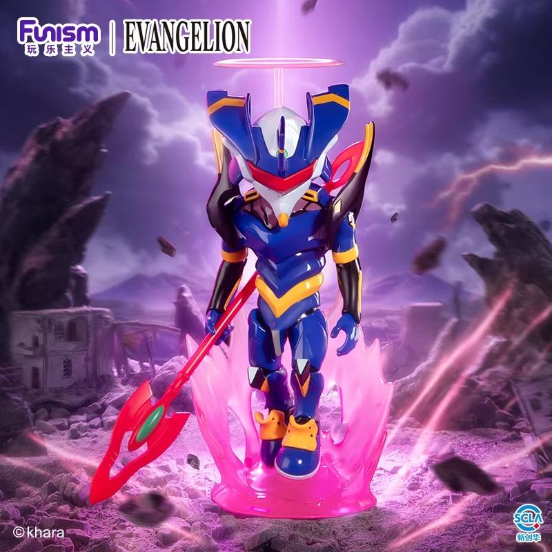 New Funism Eva Completion Plan Evangelion Figure Rei Ayanami First Unit Blind Box Collectible Toy Trendy Anime Figurine