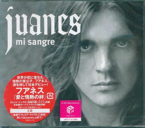 

CD JUANES - Mi Sangre UICO1110PROMO Universal Music 2006 Japan Rock Used
