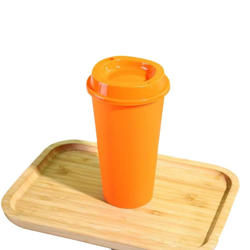 5pcs Reusable Coffee Cup 16 Oz Milktea Cup Drinkware Coffee Mug Office