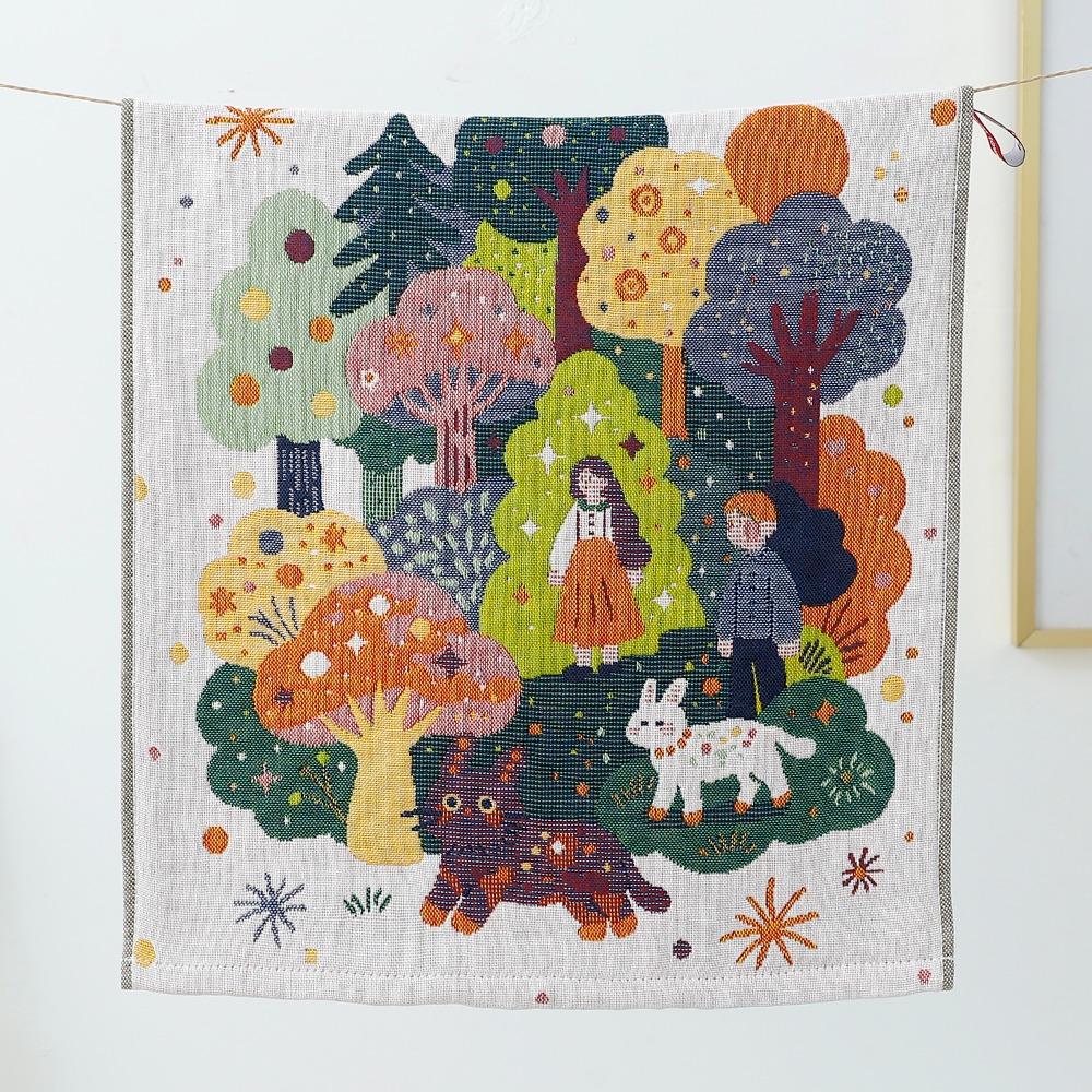 Quick Dry Kitchen Towel 34x40cm Pure Cotton Dish Cloth High Quality Tea Towel Home Restaurant