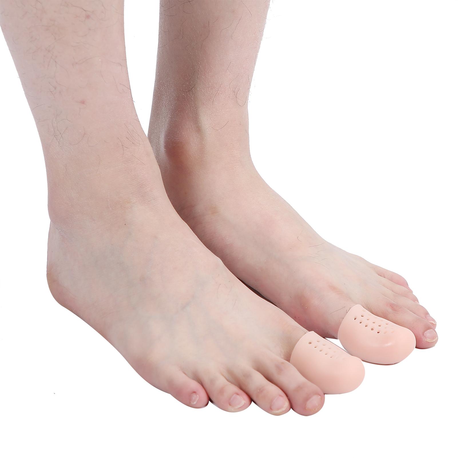 

10 P s SEBS NaBig Toe or Brthable Blister Pain Relief Reusable Toe Cover Separater