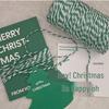 Two-Color Hemp Rope Christmas Gift Wrap: Handmade DIY Cotton & Linen Ribbon for Festive Packaging