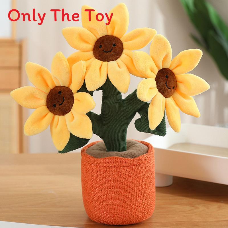 Tulip Plush Toy Home Decor With Pp Cotton For Living Room And Gift Use