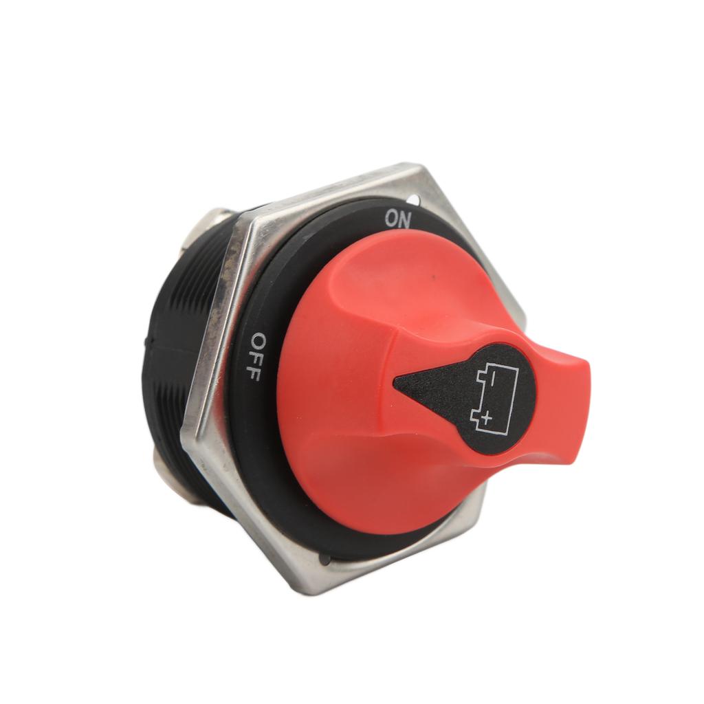 RV Battery Disconnect Switch Isolator DC 300A Battery Power Cut Off Master Switch for Car Boat
