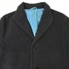 TRANS CONTINENTS Made In Italy Wool Short Coat Black Men’s M(USED)