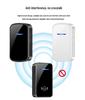 Wireless Home Doorbell: Dual Receiver, Long-Range, Remote-Control with Music, Ideal for Elderly, US/EU Specs