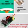 AC220V LED Bulb E27 Led Lamp Super Bright 12W 15W 20W 50W UFO Leds Lights Indoor Cold White Lighting Table Lamps Garage Light