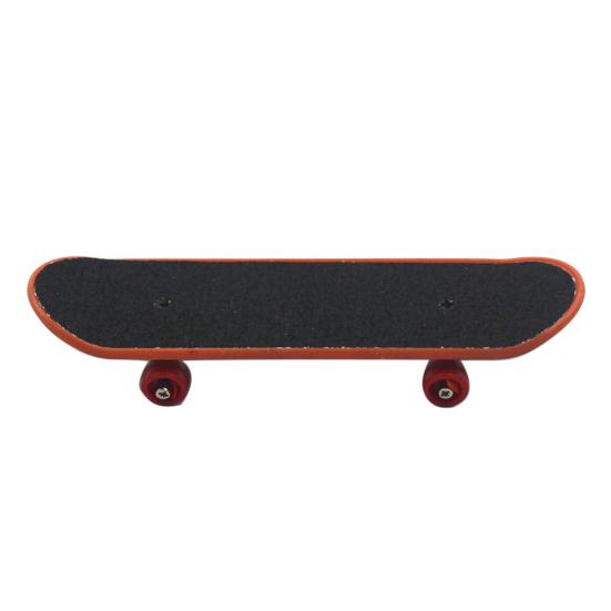Creative Cute Mini Alloy Finger Skateboard Toys Home Decoration Ornaments Gift