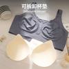 Plus Size Full Cup Mesh Bra Thin Cup For Large Bust