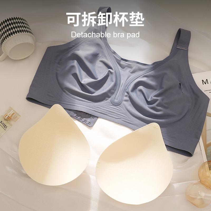 Plus Size Full Cup Mesh Bra Thin Cup For Large Bust