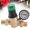 Vann trykkregulator Messing Nøyaktig Multifunksjonell   Filter Vann trykkregulator med