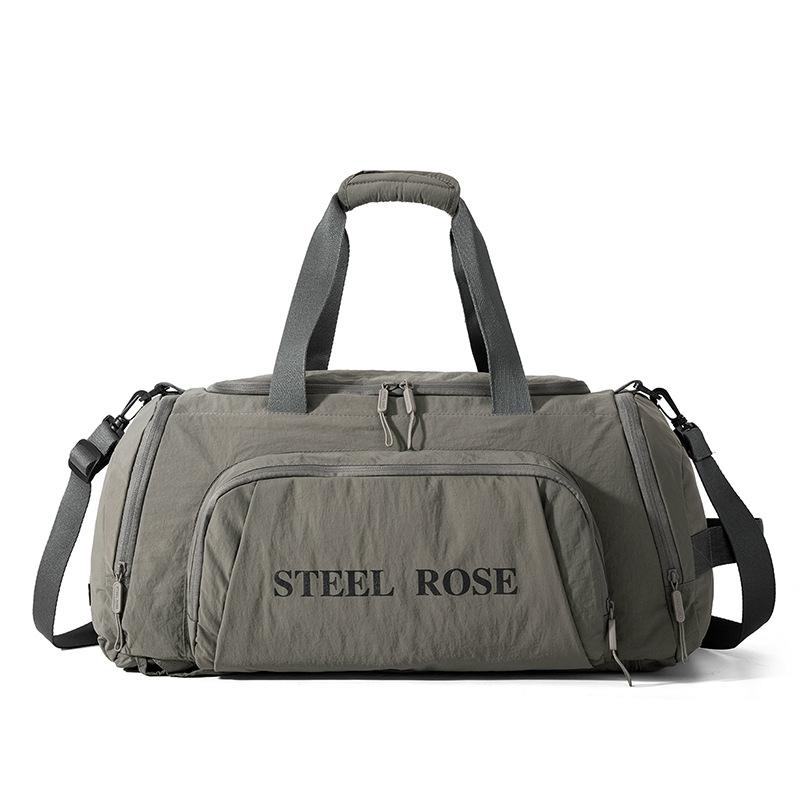 

Independent shoe compartment travel backpack for men and women, sports and business trip bag, trendy large-capacity travel bag, gym bag Average Size серый