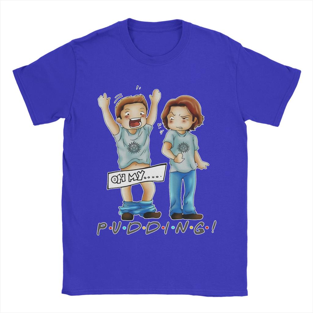 Fashion Pudding Dean Supernatural TShirts for Men Round Collar Pure Cotton T Shirt Short Sleeve Tee Shirt Gift Idea Clothing