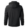 Mens Outdoor Waterproof Hooded Rain Jacket Lightweight Windproof Coat Ideal for Hiking Cycling and Casual Streetwear Top