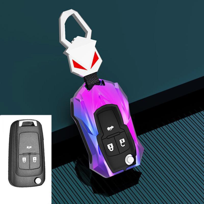 Zinc Alloy Car Remote Key Case Cover For Buick Chevrolet Cruze Aveo Trax Opel Astra Corsa Meriva Zafira Antara J