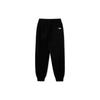 MLB Boston Red Sox Solid Logo Print Elastic Cuff Casual Knit Sweatpants Men bottoms Black 3AWPB0131-50BKS