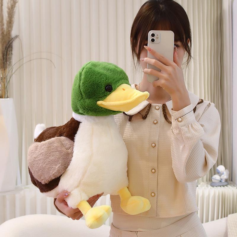 Cute Simulation Little Yellow Duck Plush Doll Little Duck Toy Children'S Company Soothing Doll Gift