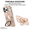 Protective Case - BOOLING - for iPhone 17 Pro Max - Shockproof with Magnetic Ring - Gold