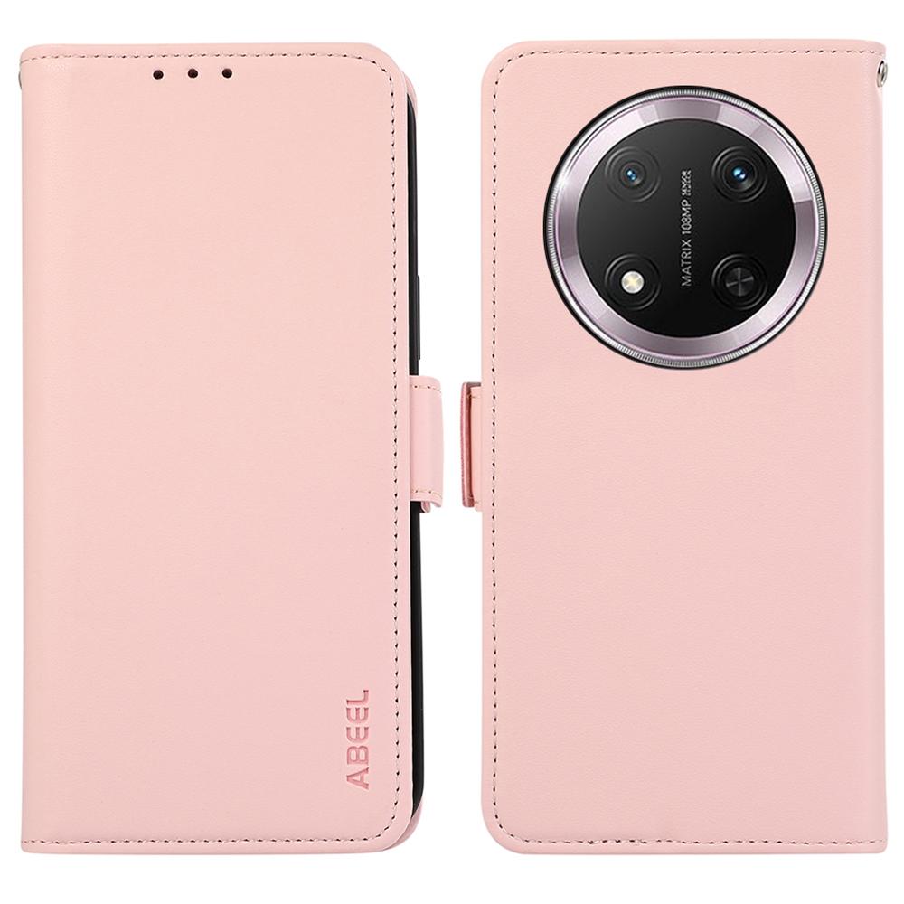 For Honor Magic7 Lite 5G/X9c 5G/X60 Pro 5G Deksel Skinn Telefondeksel med RFID-blokkerende Lommebok