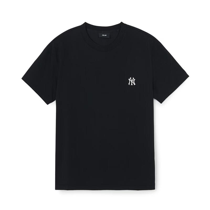 MLB Unisex Solid Color Round Neck Short Sleeve T-Shirt