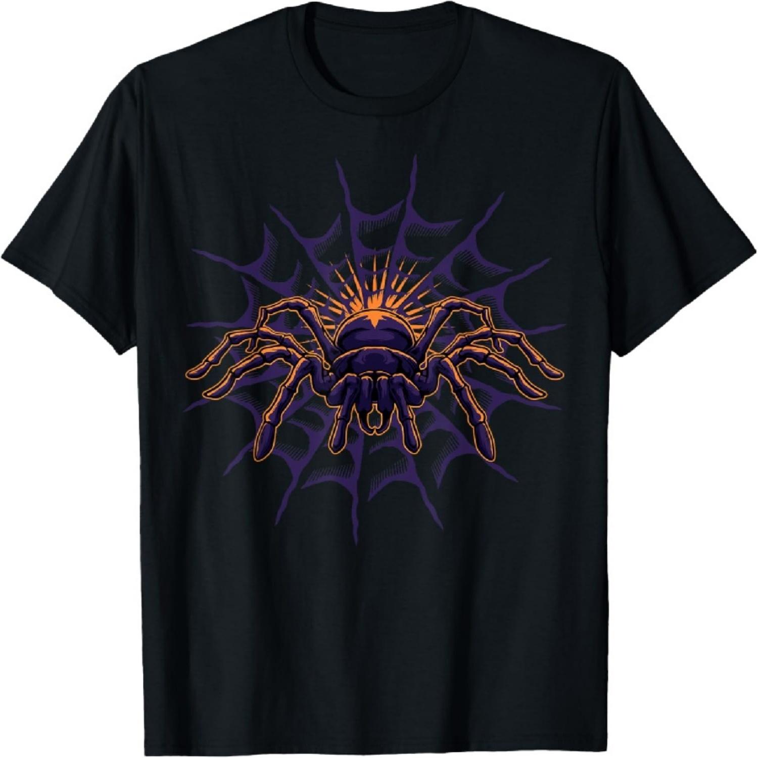 

Spider Web Goth T-Shirt XXXXXL чёрный