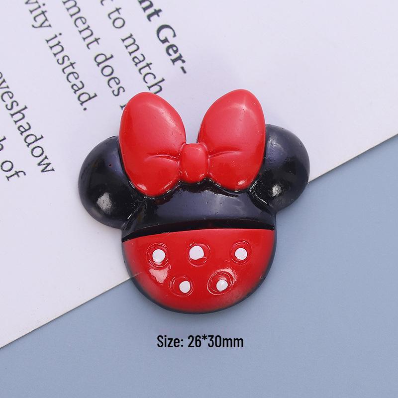 Mickey Mouse DIY Resin Stickers & Accessories: Phone Case, Hair Clip, Pendant, Brooch, Magnet