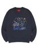 Ellamo I Love Music Sweatshirt Unisex Plus Size S~4Xl