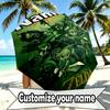 Custom Name Personalized Video Games Print Umbrella, Auto Open Close, 8‑Rib Sturdy Frame, Commute Camping Hiking Use, Birthday Gift