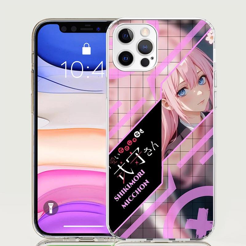 Cute Anime Waifu Art Design Phone Case For iPhone 17 Air 16 15 Plus 11 14 Pro Max 13 Mini 12 7 8 + SE Pattern Art Customized Cov