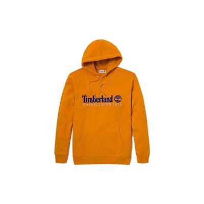 Timberland Felpe Unisex Arancione Giallo Con Cappuccio Moderato Altro A2E2C-ED1