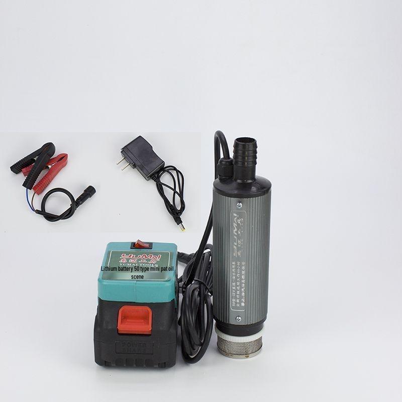 High-Power 12V Portable Lithium Battery Pump for Diesel and Water
