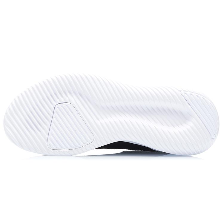 Li Ning Breathable And Wear Resistant Low Top Running Shoes Women's Black White ARHR142-1