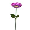 Multi-Function Insect Bird Bath Iron Ornamental Horticulture Garden Birdbath Flower Shape Flower Garden Stake Outdoor