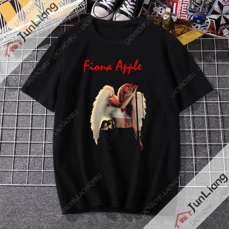 Fiona Apple Fetch The Bolt cutter Album Druckmuster T-Shirt Hiphop Streetwear Sommer Harajuku Shirt Top