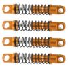 Metal Shock Absorbers Spring Damper Replacement for XIAOMI Suzuki Jimny 1 16 RC CarGold
