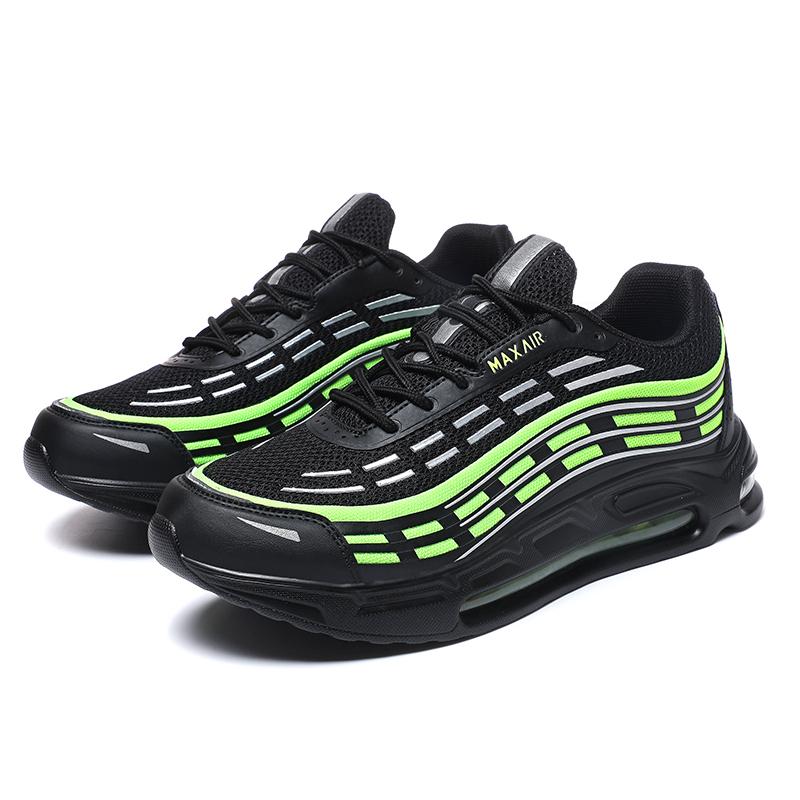 Large Size 39-47 Men's Sports Shoes Full Palm Shoes Outdoor Breathable Anti Slip Wear Resistant Versatile Casual Running Shoes