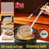 304 Stainless Steel Ultra-Fine Mesh Skimming Spoon for Oil and Foam