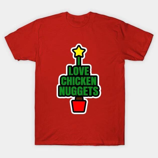 I Love Chicken Nuggets Made in Australia T-Shirt M