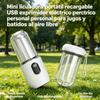 Mini Licuadora Portátil Recargable USB Exprimidor Eléctrico Personal Para Jugos Y Batidos Al Aire Libre