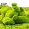 Miniature Garden Landscaping Landscaping Realistic Artificial Set Moss Rocks 10Pcs for Decorative Flocking Foam Fake Fish Tanks Stones Indoor