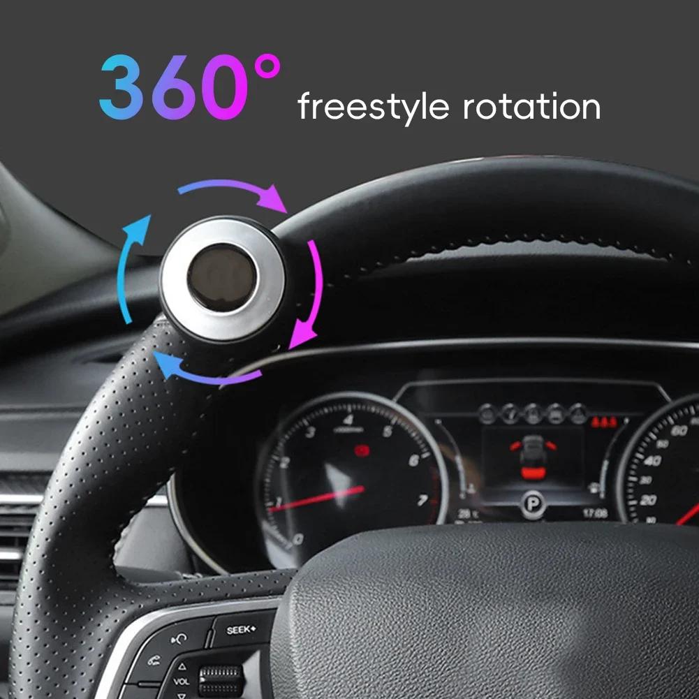 Steering Wheel Booster Ball Knob Universal Use 360 Degree Wheel Car Booster Clip Steering Power Handle Auto Parts Accessories