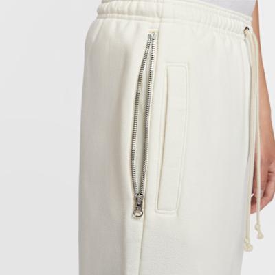 Men's Nike Dri FIT Standard Issue Knitted Sweatpants Men's Sail White/Light Ivory White
