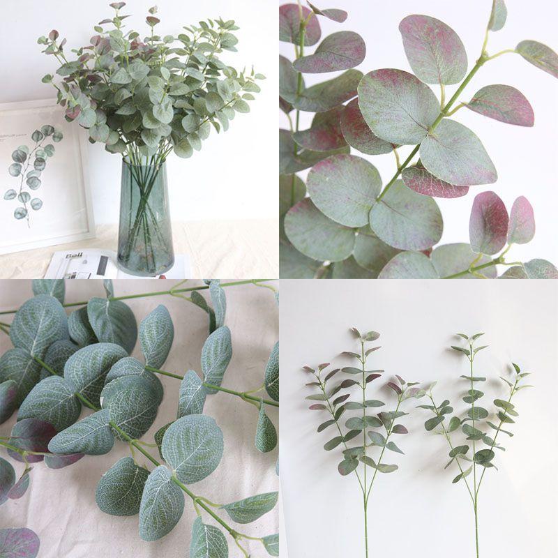 Vibrant 68cm Silk Eucalyptus Green Plant For Beautiful Indoor Decor Arrangements