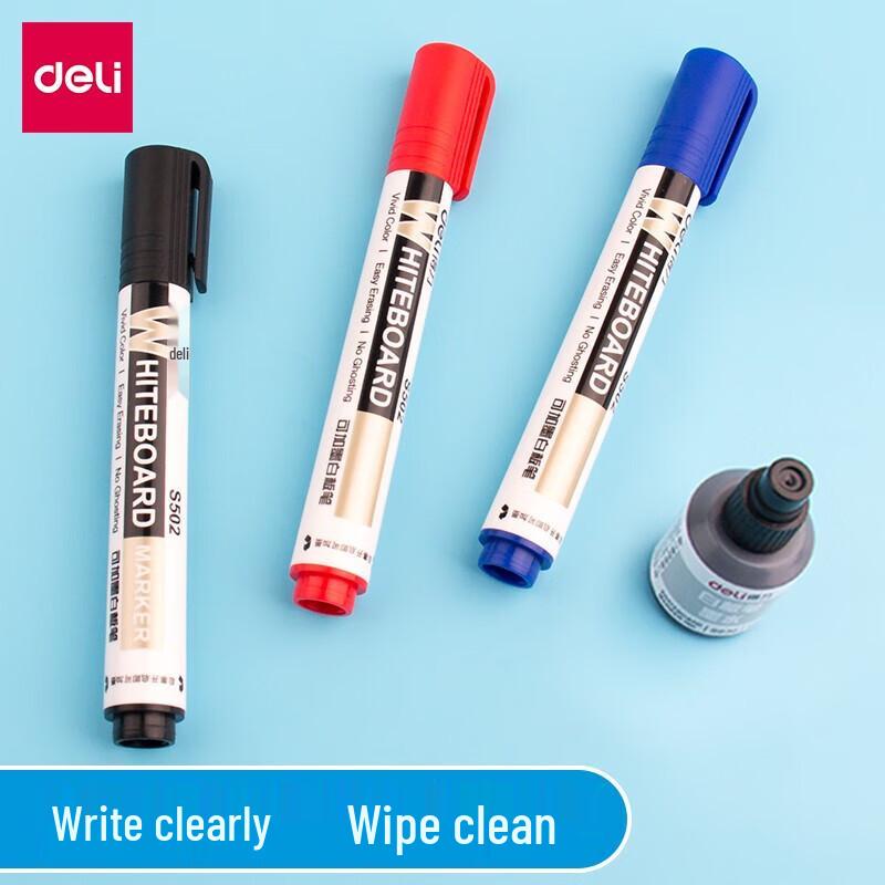 Deli S630 Refillable Whiteboard Marker Ink