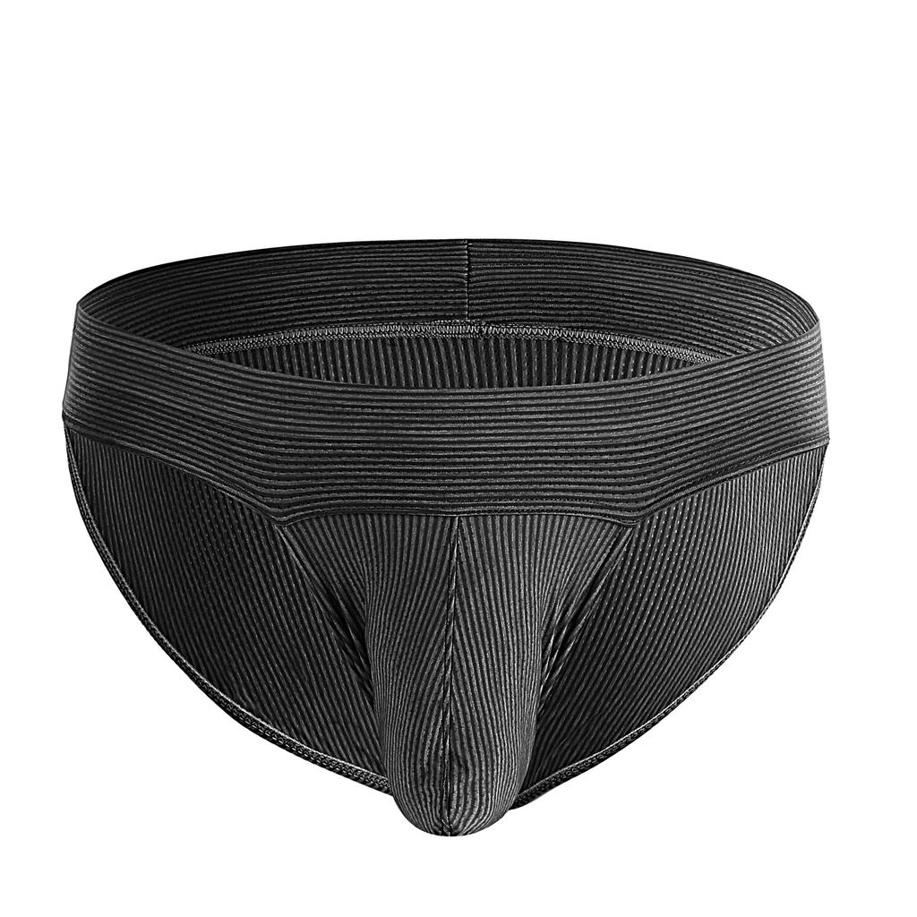 Cheap [ORMP]Sexy Underwear Men Briefs Mens Slips Penis Big Pouch