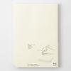 Midori MD Memo Paper Pad 15235006 A5, Unlined,