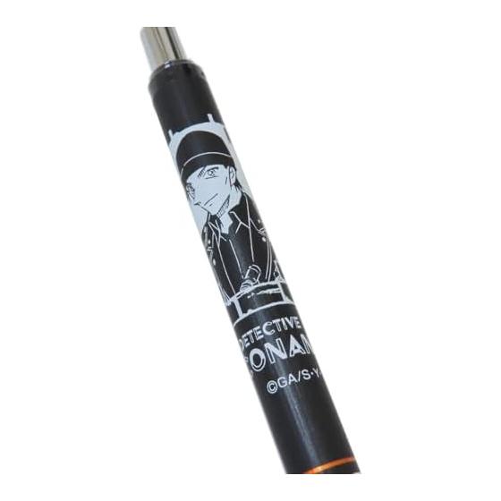 Detective Conan DelGuard Mechanical Pencil Black 0.5mm Shuichi Akai Shonen Sunday