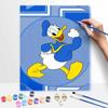 Disney Donald Duck Painting Art Home Bedroom Wall Decoration Handmade Diy Gift Kit for Adults